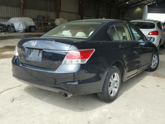 1HGCP26409A007683 - 2009 HONDA ACCORD LXP BLACK photo 4