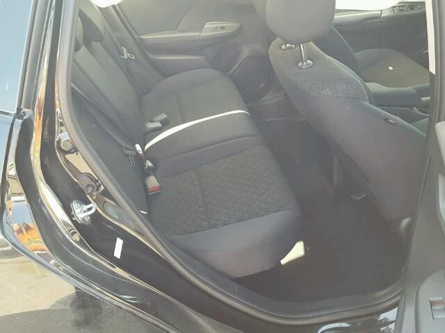 JHMGK5H54HS017095 - 2017 HONDA FIT LX أسود صورة 6