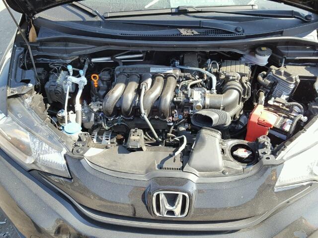 JHMGK5H54HS017095 - 2017 HONDA FIT LX أسود صورة 7