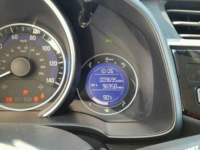 JHMGK5H54HS017095 - 2017 HONDA FIT LX أسود صورة 8