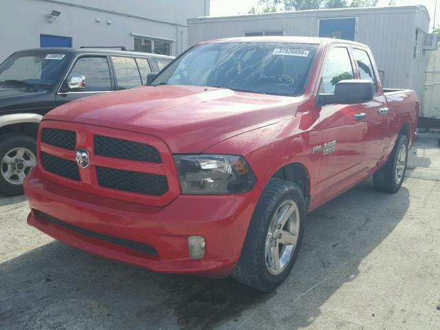 1C6RR6FT0DS562631 - 2013 RAM 1500 ST RED photo 2