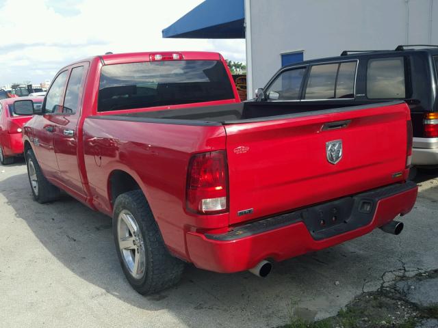 1C6RR6FT0DS562631 - 2013 RAM 1500 ST RED photo 3