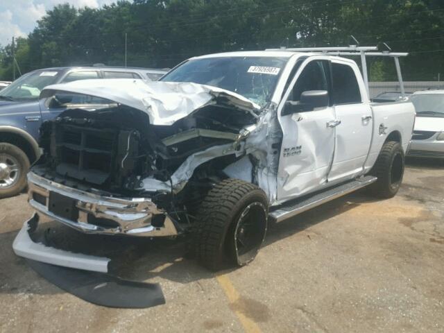 1C6RR7LT7GS401255 - 2016 RAM 1500 SLT WHITE photo 2