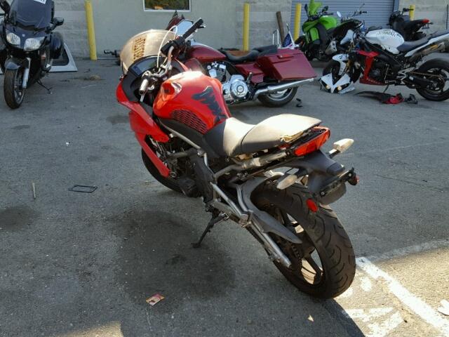 JKAEXEC149DA37901 - 2009 KAWASAKI EX650 C 红色 照片 3