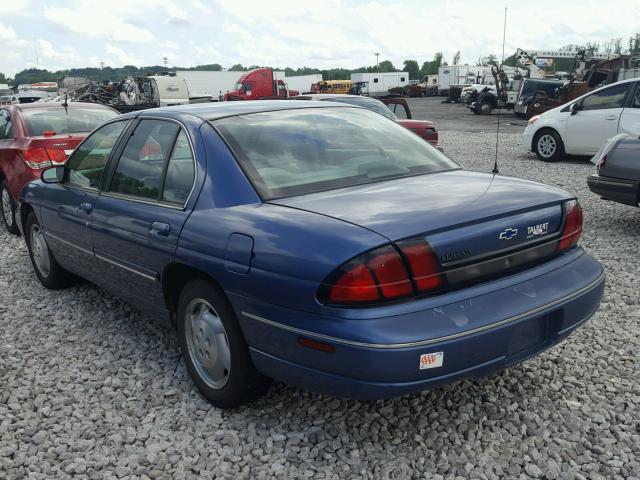 2G1WL52M1W1122631 - 1998 CHEVROLET LUMINA BAS BLUE photo 3