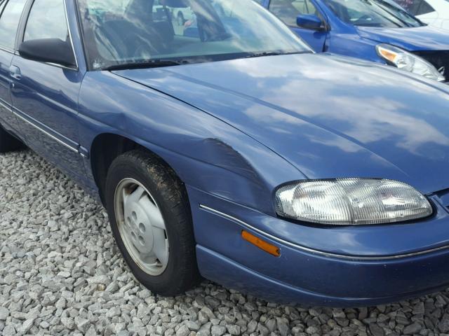 2G1WL52M1W1122631 - 1998 CHEVROLET LUMINA BAS BLUE photo 9