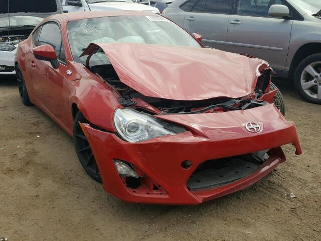 JF1ZNAA18D1704071 - 2013 TOYOTA SCION FR-S RED photo 1