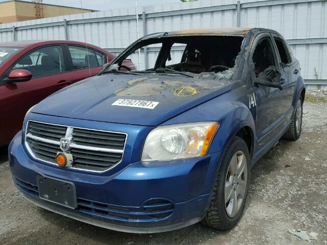 1B3HB48A59D222591 - 2009 DODGE CALIBER SX BLUE photo 2