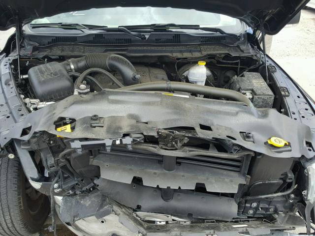 1C6RR7GT5GS186355 - 2016 RAM 1500 SLT BLACK photo 7