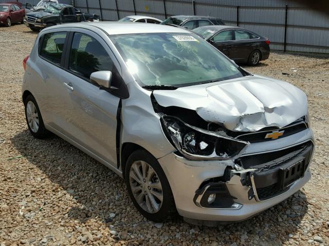 KL8CD6SA1HC717200 - 2017 CHEVROLET SPARK 1LT SILVER photo 1