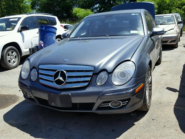 WDBUF87XX8B309300 - 2008 MERCEDES-BENZ E 350 4MAT GRAY photo 2