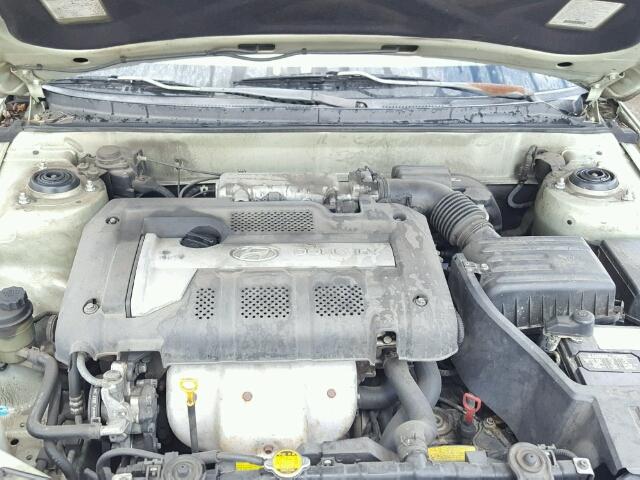 KMHDN45DX3U694095 - 2003 HYUNDAI ELANTRA GL GREEN photo 7