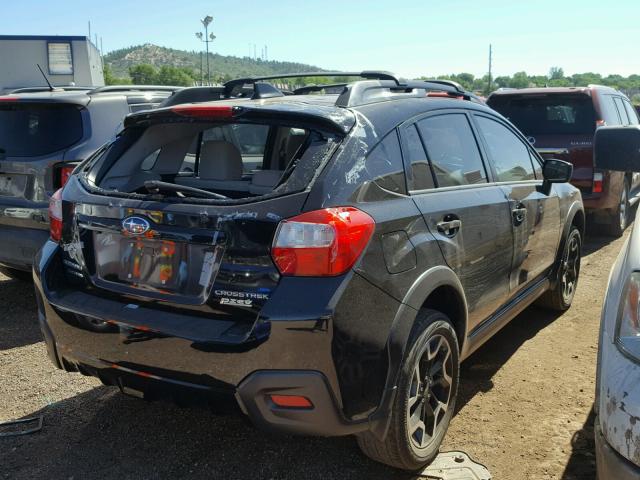 JF2GPADC0GH200751 - 2016 SUBARU CROSSTREK BLACK photo 4