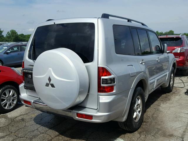 JA4MW51R02J068543 - 2002 MITSUBISHI MONTERO LI SILVER photo 4