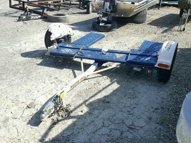 4DFTS1016HN128174 - 2017 UTILITY EZ LOADER BLUE photo 3