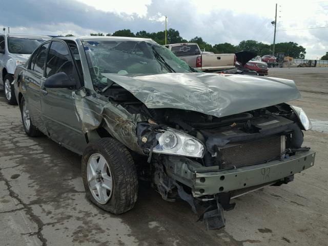 1G1ZT54895F233058 - 2005 CHEVROLET MALIBU LS GREEN photo 1