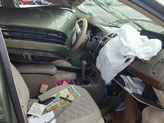 1G1ZT54895F233058 - 2005 CHEVROLET MALIBU LS GREEN photo 5