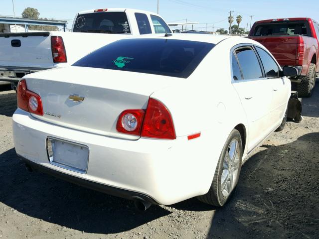 1G1ZD5E73BF391393 - 2011 CHEVROLET MALIBU 2LT WHITE photo 4