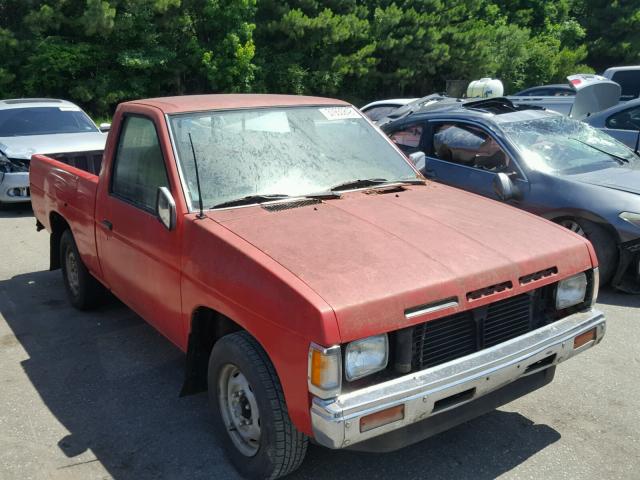 1N6SD11S1MC302238 - 1991 NISSAN TRUCK SHOR RED photo 1