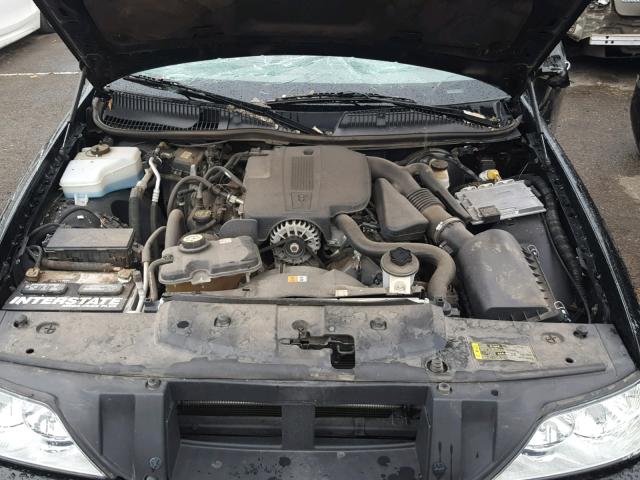 2LNHM82V08X635047 - 2008 LINCOLN TOWN CAR S BLACK photo 7