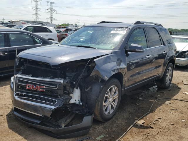 1GKKVRKDXDJ247142 - 2013 GMC ACADIA SLT ნაცრისფერი ფოტო 2