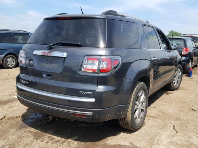 1GKKVRKDXDJ247142 - 2013 GMC ACADIA SLT ნაცრისფერი ფოტო 4