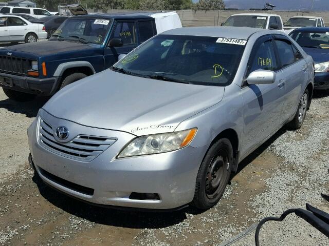 4T1BE46K97U539807 - 2007 TOYOTA CAMRY NEW SILVER photo 2