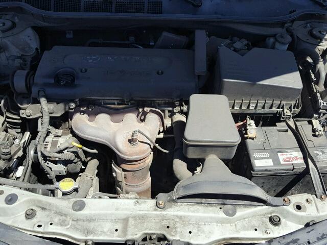 4T1BE46K97U539807 - 2007 TOYOTA CAMRY NEW SILVER photo 7