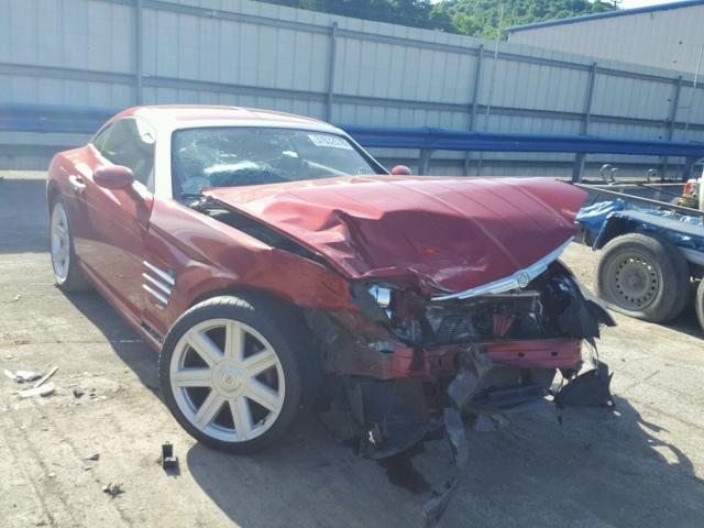 1C3AN69L56X068790 - 2006 CHRYSLER CROSSFIRE RED photo 1