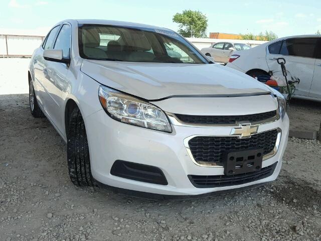 1G11C5SL4FU118630 - 2015 CHEVROLET MALIBU 1LT WHITE photo 1