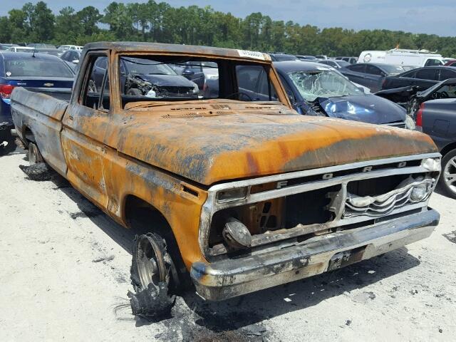 F10GKT63745 - 1974 FORD PICK UP BURN photo 1