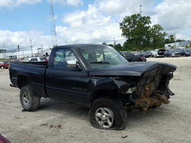 1B7HF16Y5VS177384 - 1997 DODGE RAM 1500 BLACK photo 9