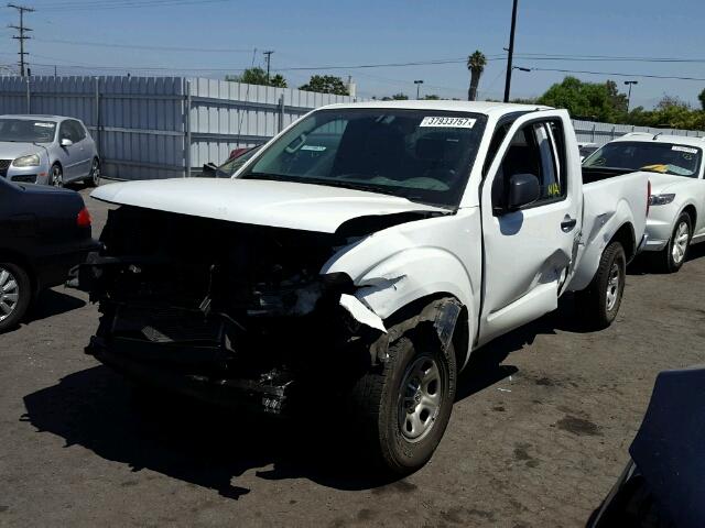 1N6BD0CT2GN722826 - 2016 NISSAN FRONTIER WHITE photo 2