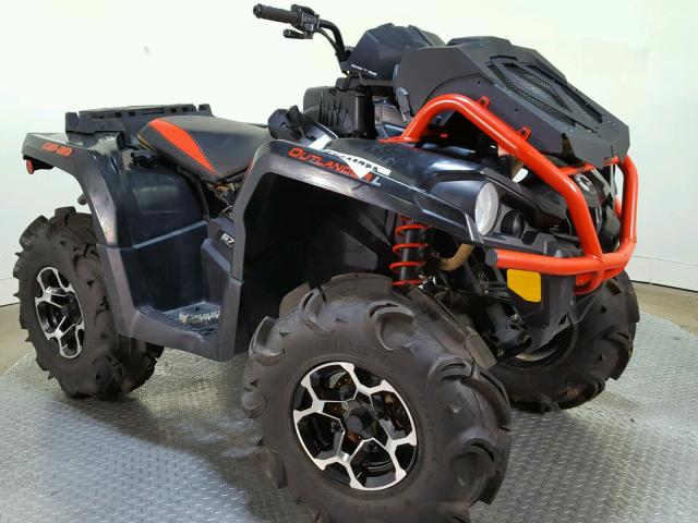 3JBLWAT23GJ001914 - 2016 CAN-AM OUTLANDER BLACK photo 2