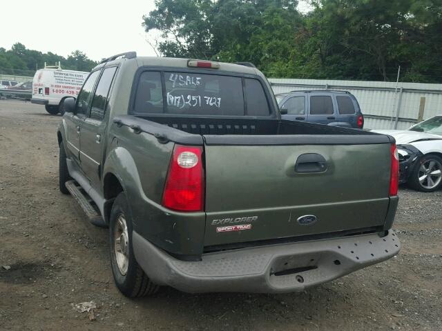 1FMZU77EX1UA90964 - 2001 FORD EXPLORER S GREEN photo 3