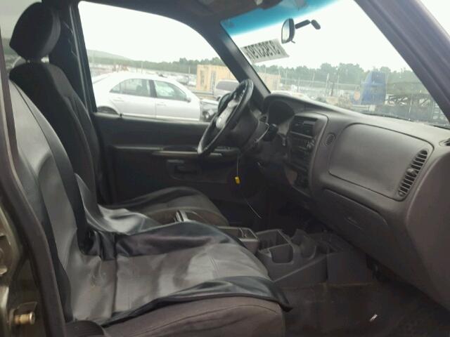 1FMZU77EX1UA90964 - 2001 FORD EXPLORER S GREEN photo 5