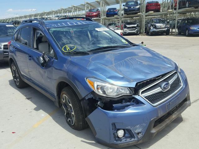 JF2GPABC9GH230057 - 2016 SUBARU CROSSTREK BLUE photo 1