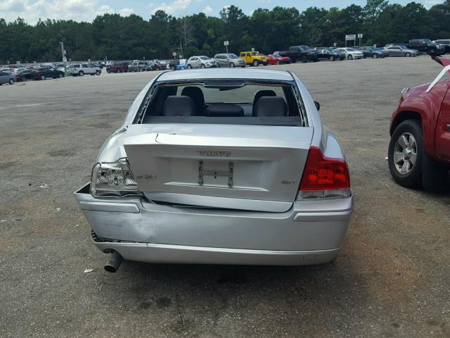 YV1RS592482690316 - 2008 VOLVO S60 2.5T SILVER photo 9