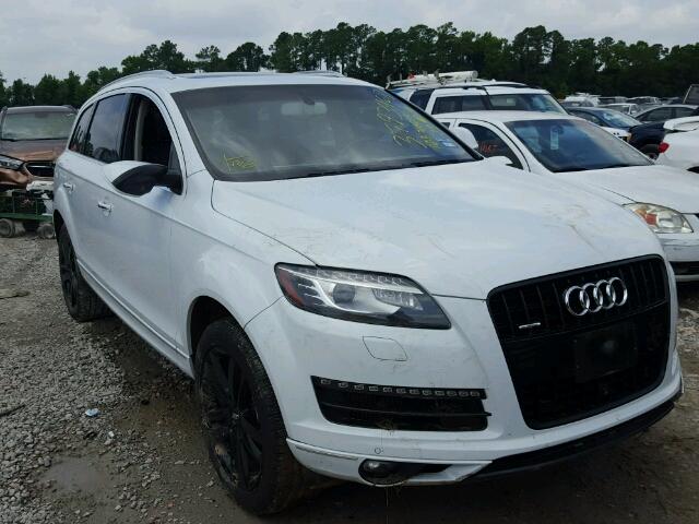 WA1VMAFE3DD003972 - 2013 AUDI Q7 PRESTIG WHITE photo 1