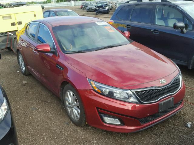 5XXGN4A71EG276020 - 2014 KIA OPTIMA EX MAROON photo 1