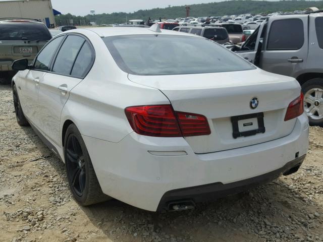 WBAKN9C52ED681152 - 2014 BMW 550 I WHITE photo 3