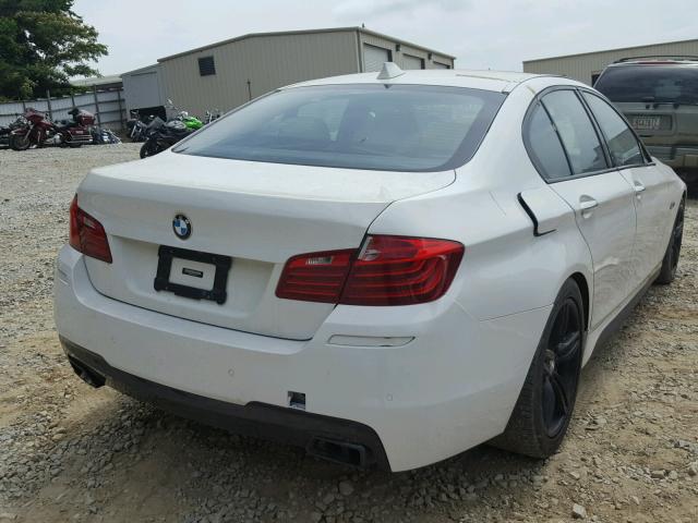 WBAKN9C52ED681152 - 2014 BMW 550 I WHITE photo 4