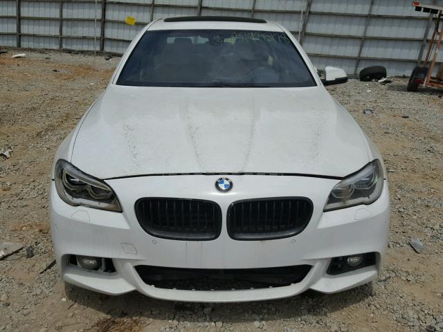 WBAKN9C52ED681152 - 2014 BMW 550 I WHITE photo 9