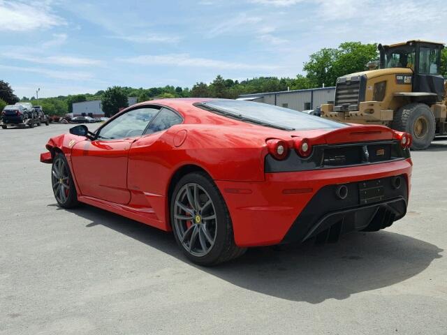 ZFFKW64A980159772 - 2008 FERRARI F430 SCUDE RED photo 3