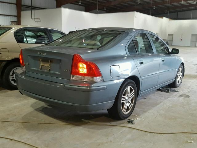 YV1RS592352429447 - 2005 VOLVO S60 2.5T GREEN photo 4