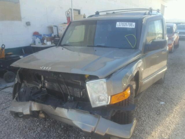 1J8HG58226C138818 - 2006 JEEP COMMANDER ყავისფერი ფოტო 2