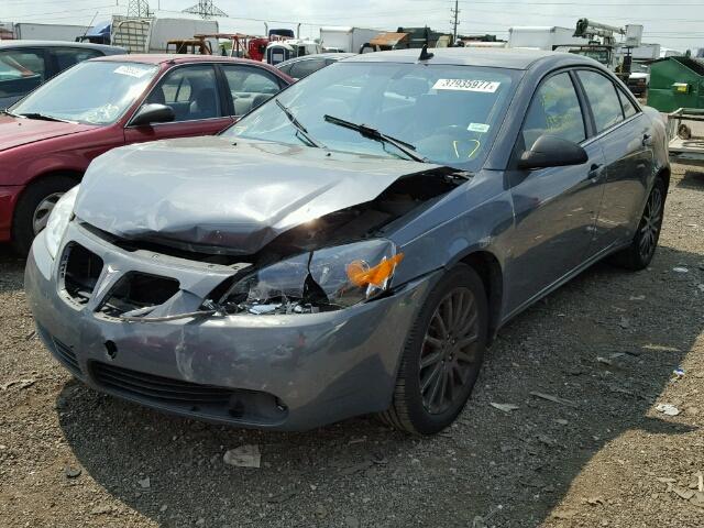 1G2ZH57N684274584 - 2008 PONTIAC G6 GT GRAY photo 2