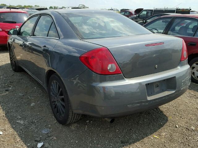 1G2ZH57N684274584 - 2008 PONTIAC G6 GT GRAY photo 3