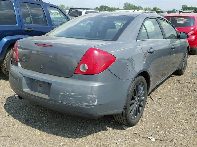 1G2ZH57N684274584 - 2008 PONTIAC G6 GT GRAY photo 4