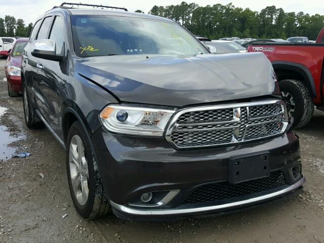 1C4RDHAG5EC561340 - 2014 DODGE DURANGO SX CHARCOAL photo 1